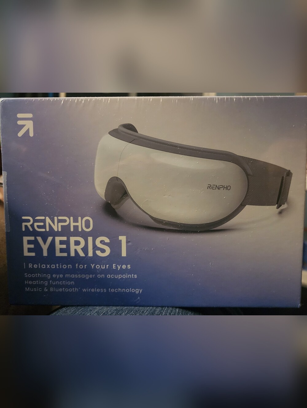 RENPHO Eyeris 1 White Heated Bluetooth Eye Massager